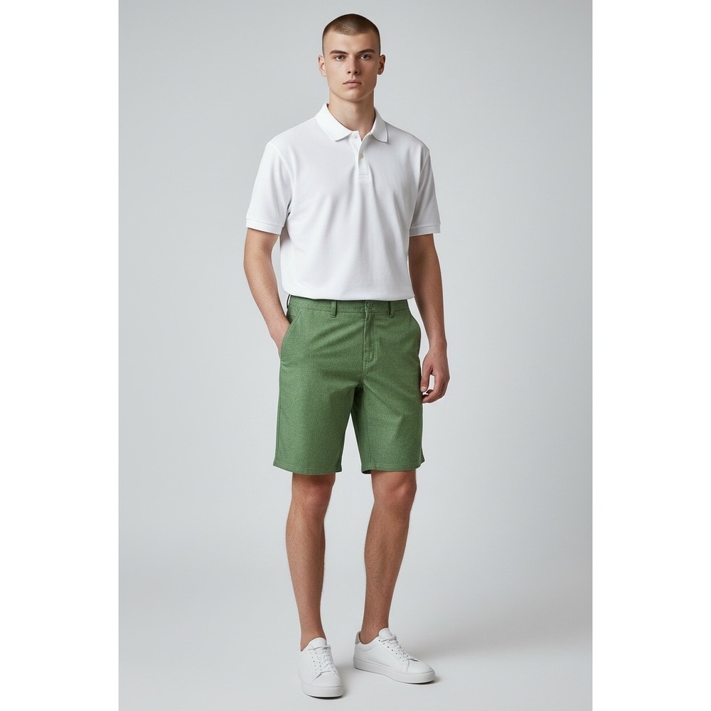 Ripzone‎ Sandcut Shorts Size 32 Cypress Green Heather Mens Casual